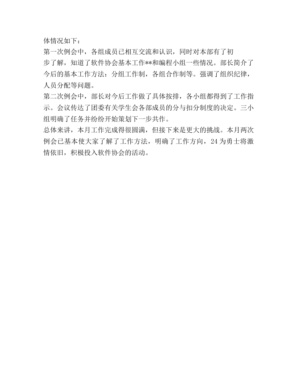 软件协会总结报告 _第3页