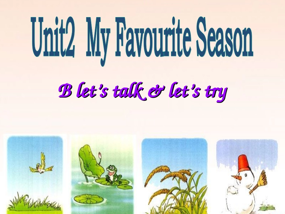 pep小学英语五年级下册unit2Btalk_第1页