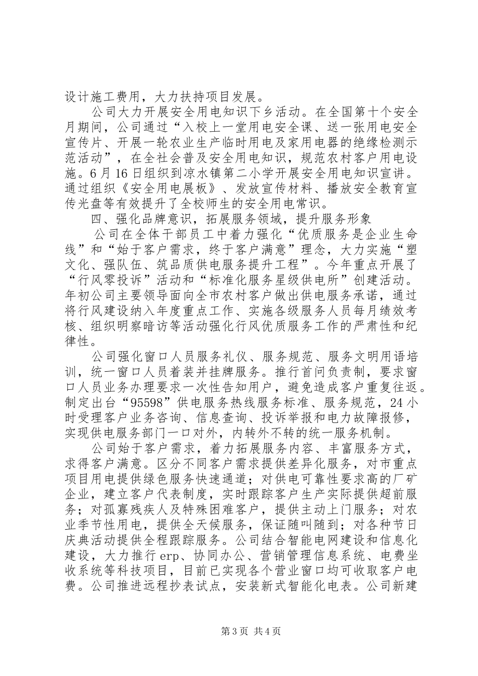 农电公司践诺工作汇报_第3页