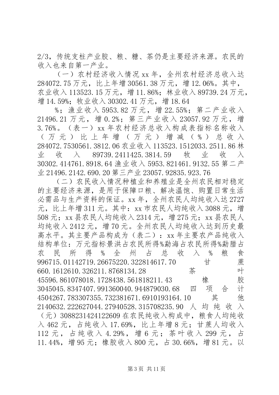 农民消费经济发展状况调研报告_第3页