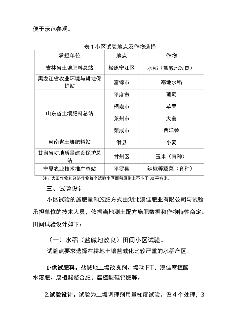 田间试验示范方案_第2页
