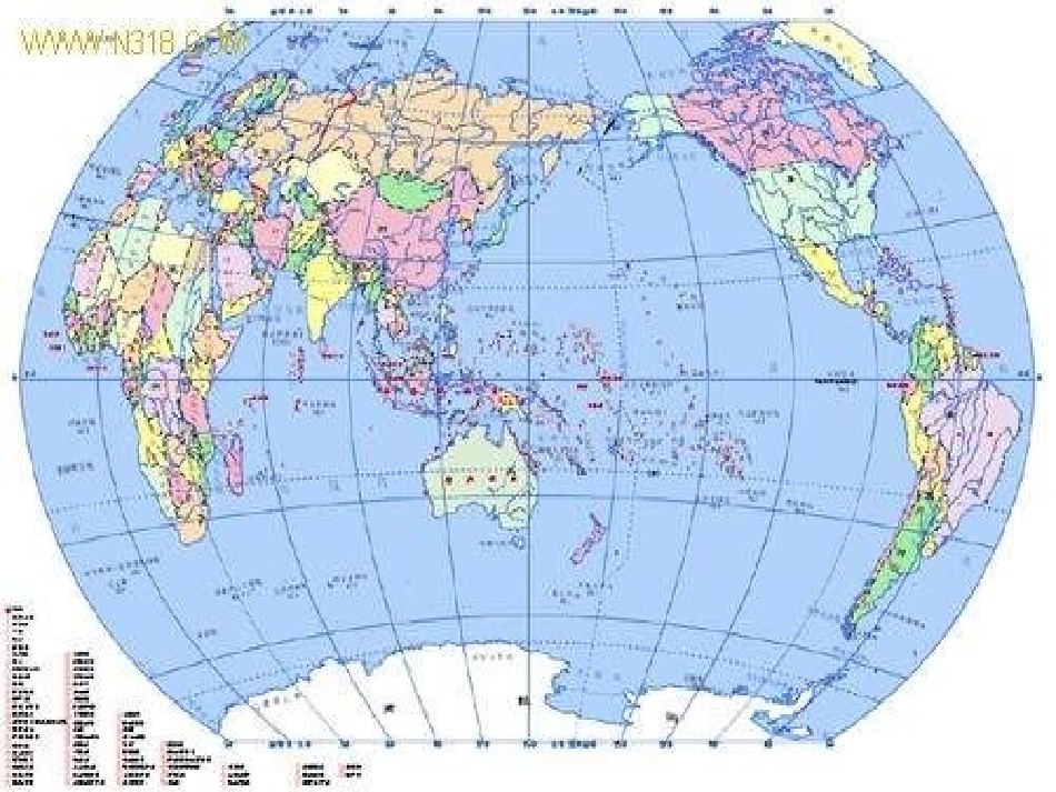 四年级上语文课件-世界地图引出的发现-人教新课标_第1页