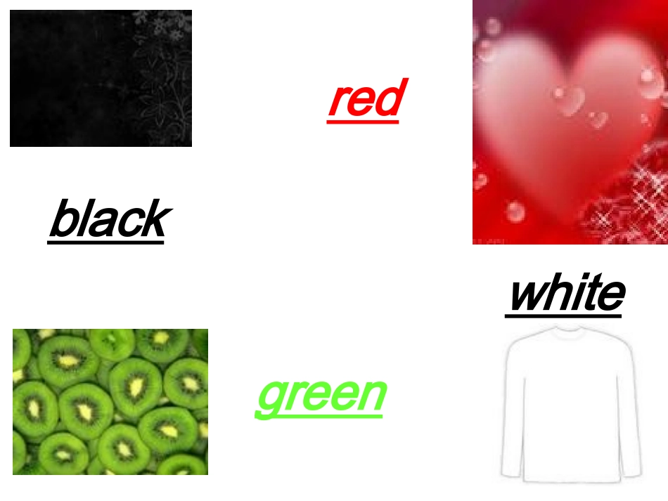 剑桥少儿英语一级Unit8_our_color_fair2(1)_第2页