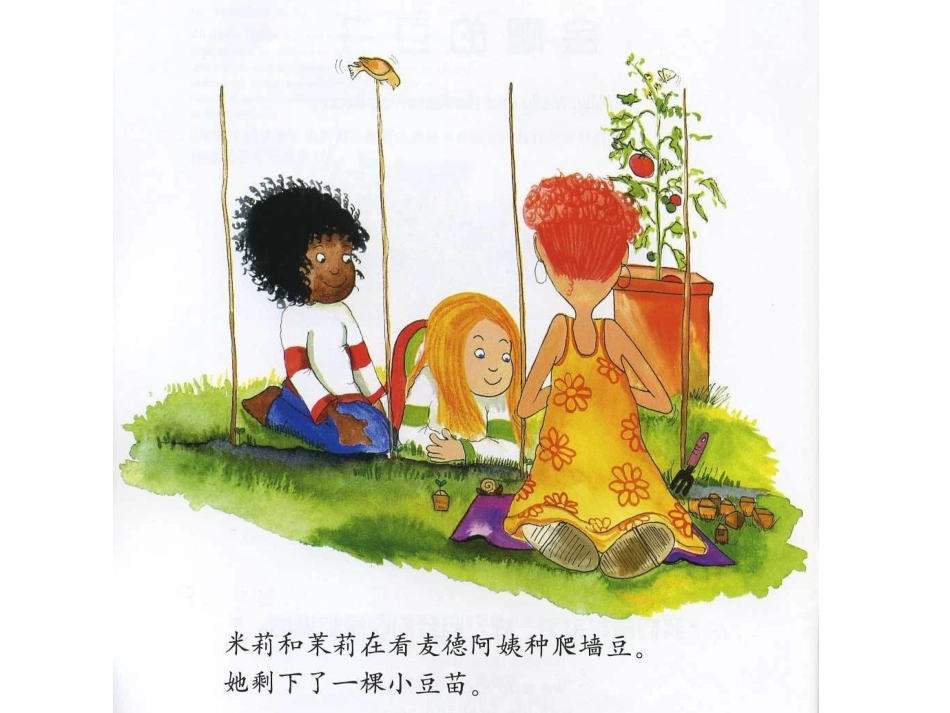 绘本《会爬的豆子》_第3页