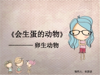 《会生蛋的动物》课件