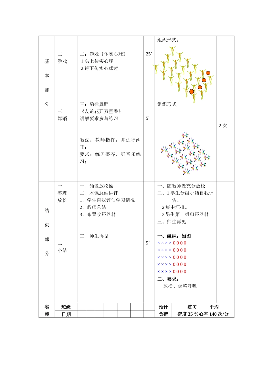 八年级体育第3周教案_第2页