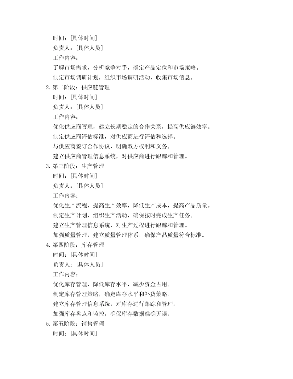 供需平衡策划书模板3_第3页