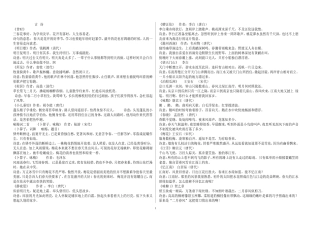 2015区编汉语六年级总复习提纲