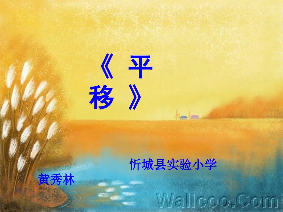 《平移》课件_第1页