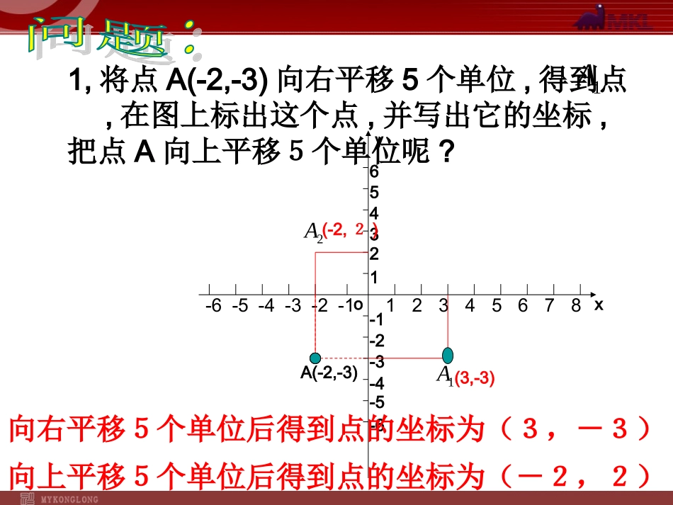 用坐标表示平移()_第2页