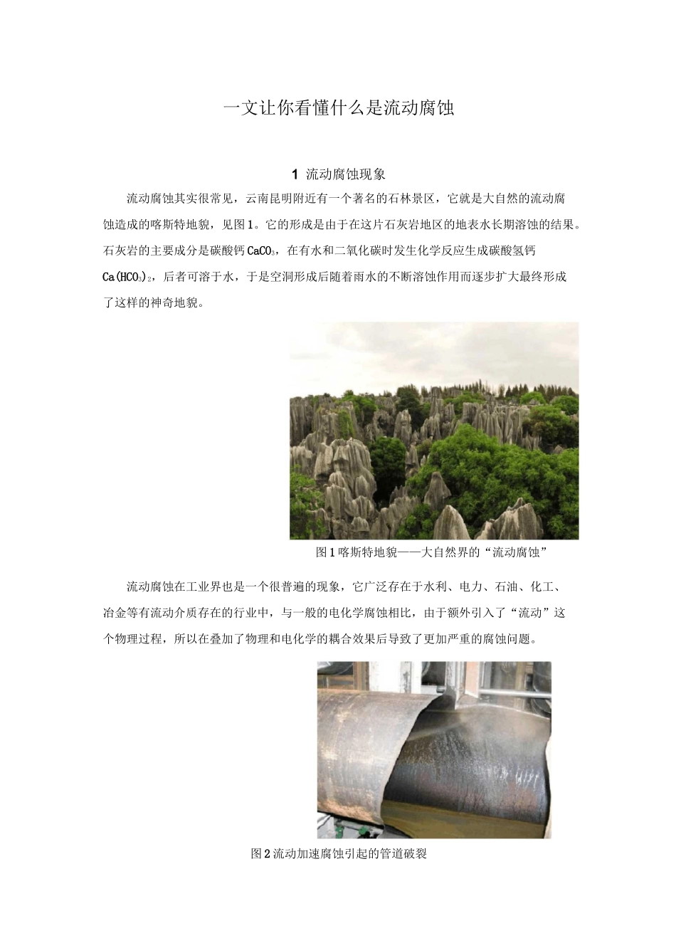 一文让你看懂什么是流动腐蚀_第1页