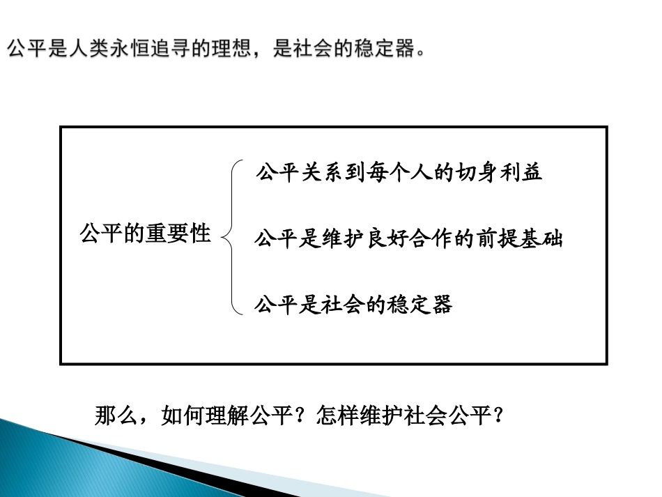 八年级政治我们崇尚公平课件_第3页