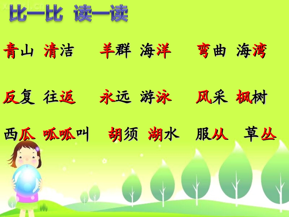 人教版三年级语文下册《语文园地四》 (2)_第3页
