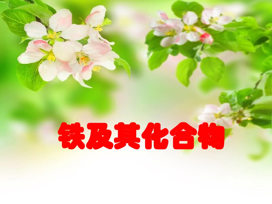 铁及其化合物_第1页
