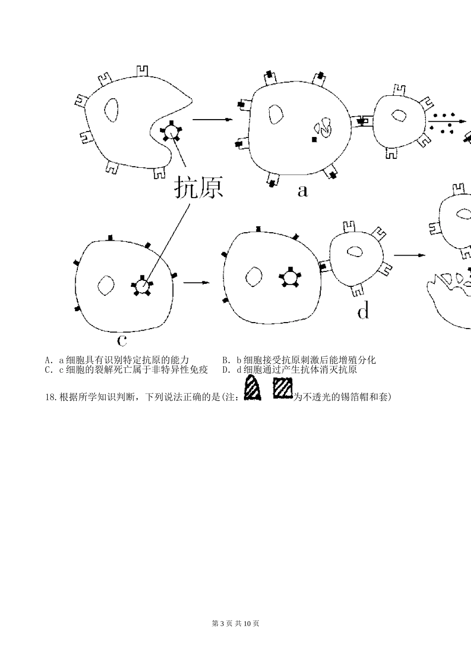 高二上期二阶段考试（前三章）_第3页