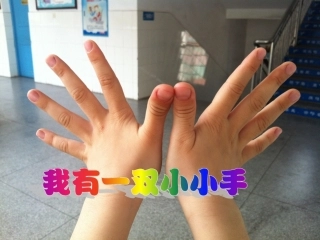 我有一双小小手