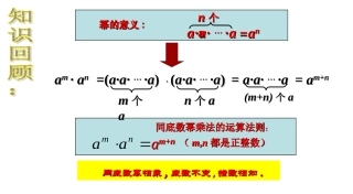 初中一年级数学下册第一章整式的乘除12幂的乘方与积的乘方第一课时课件