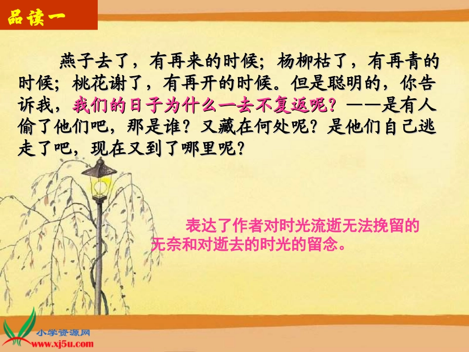 《匆匆》PPT课件21_第3页