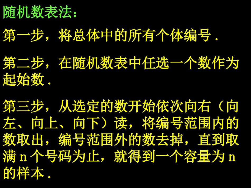 高一数学（系统抽样）_第3页