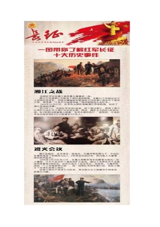 记念长征80周年