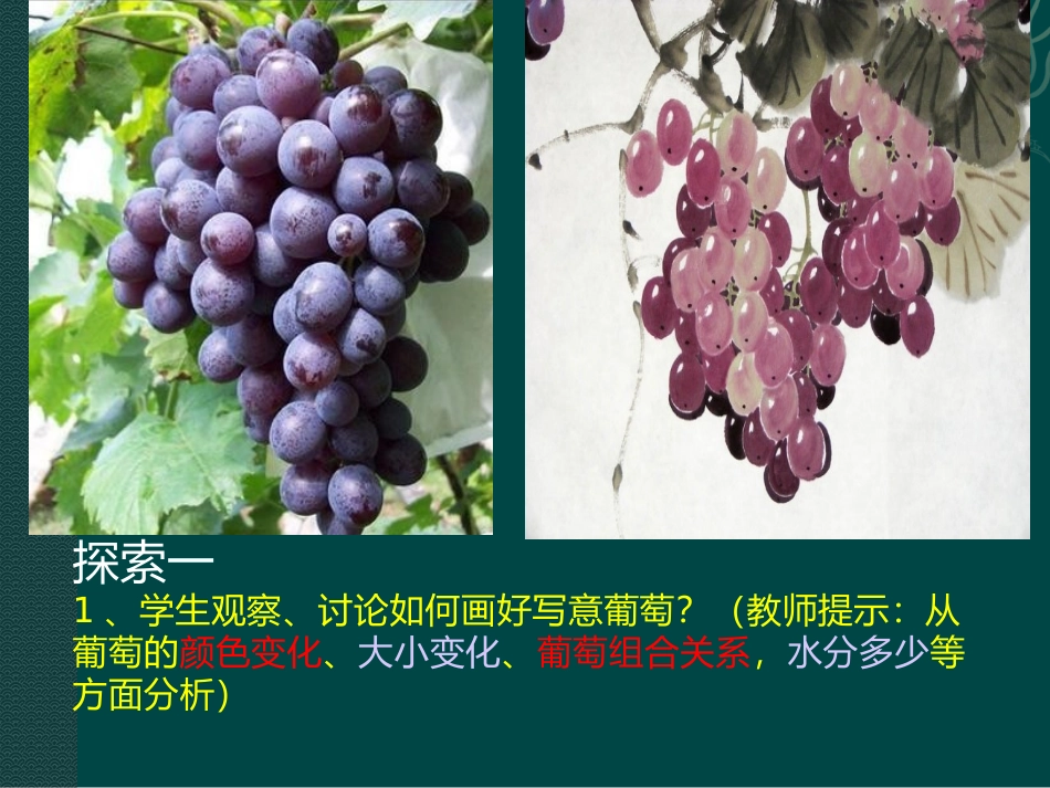 写意葡萄课件_第2页