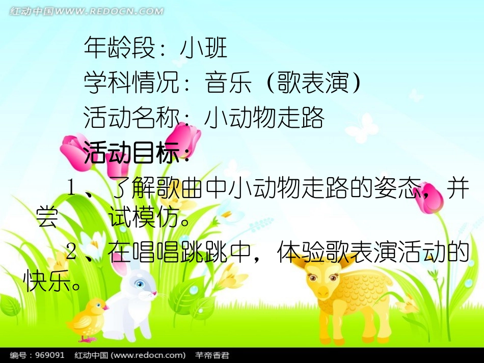 小动物走路课件_第1页