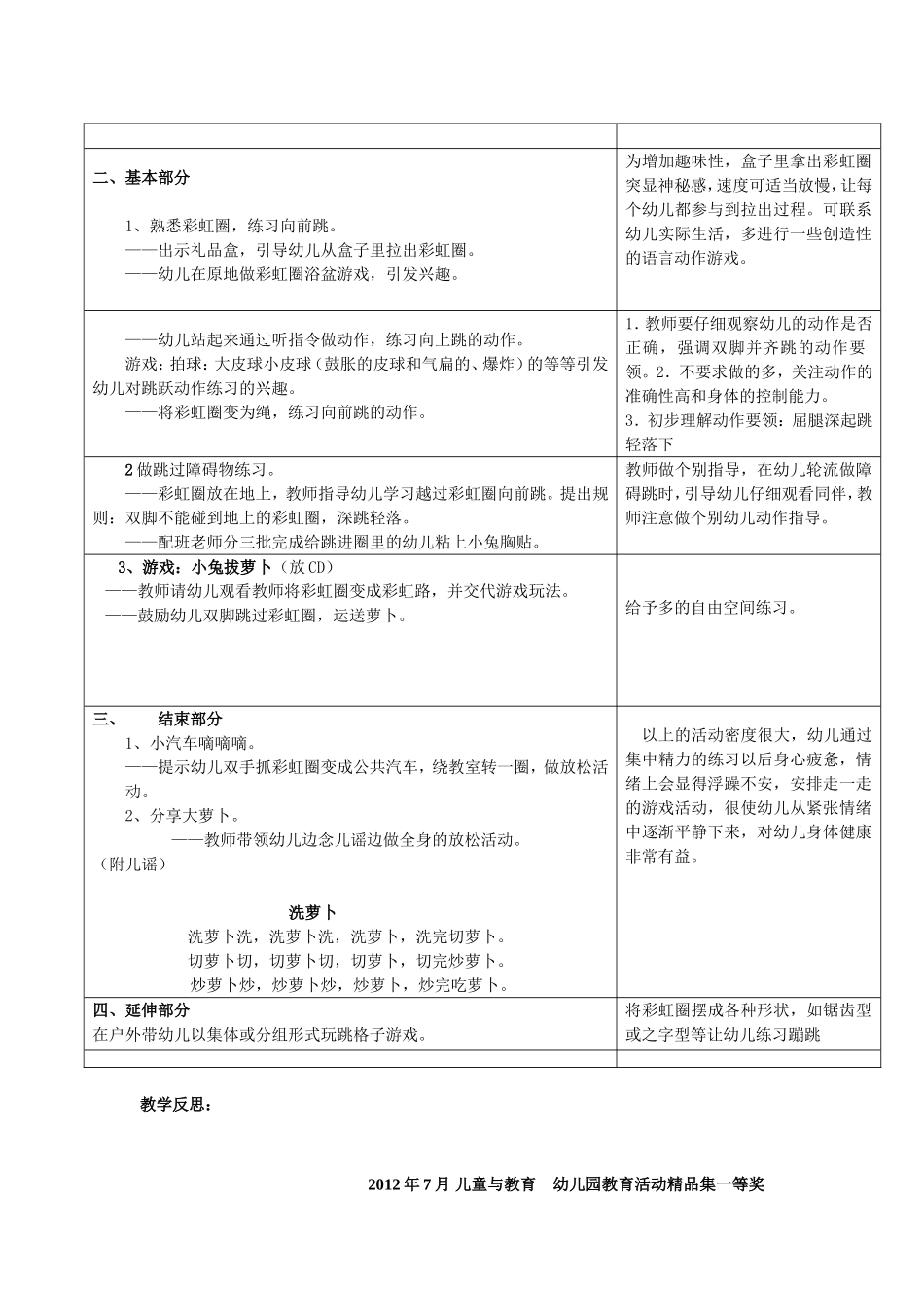 健康活动《小兔蹦蹦跳》_第2页