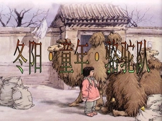 冬阳童年骆驼队
