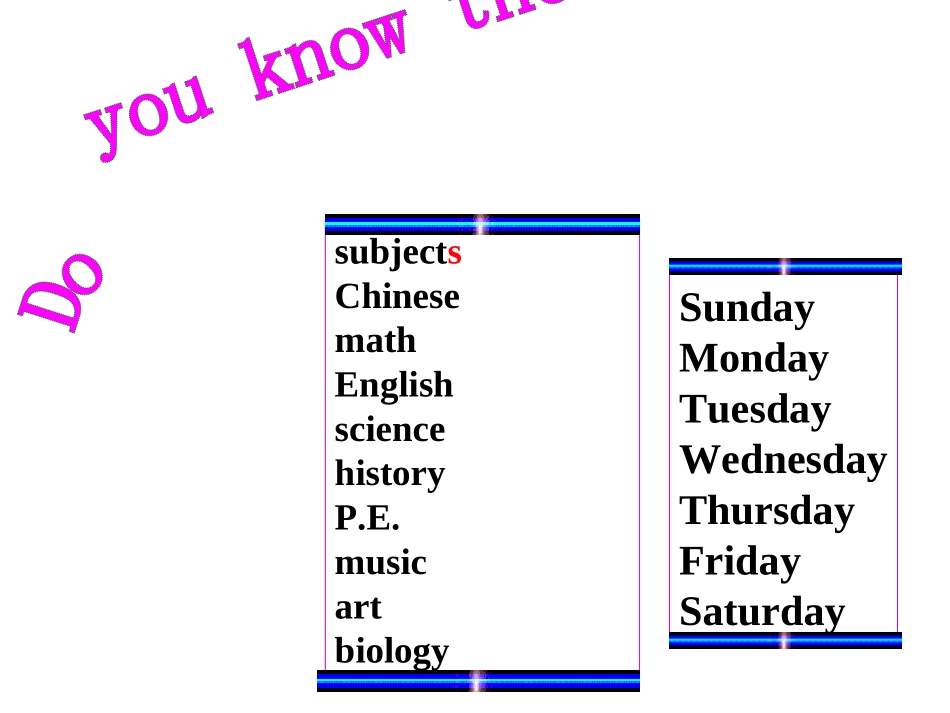 人教版新目标七年级上Unit9myfavoritesubjectisscienceperiod4课件_第2页