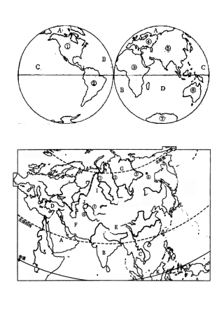 世界地图填图