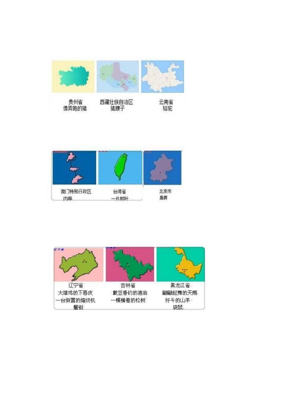 巧记中国各省地图_第2页
