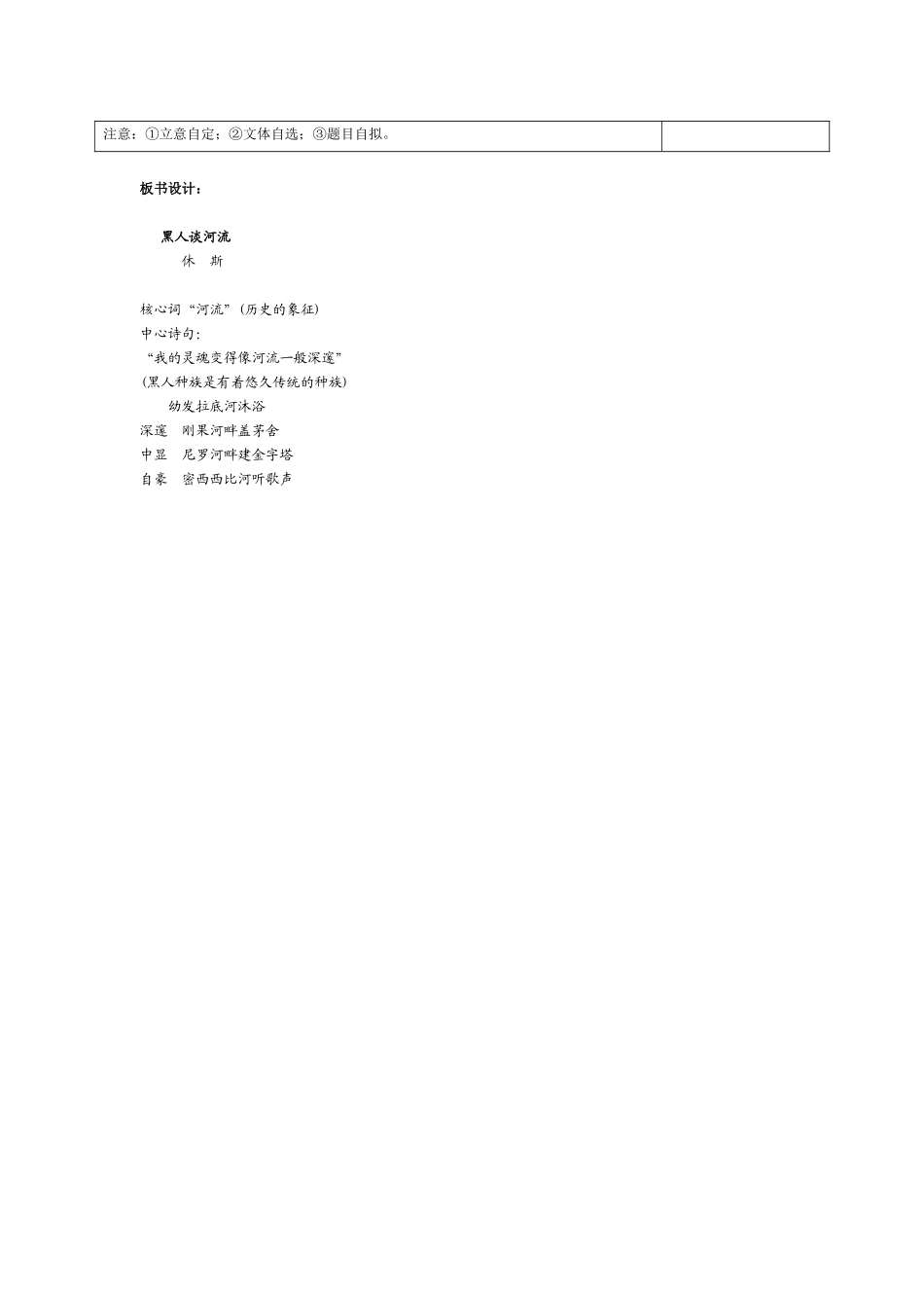 《黑人谈河流》_第3页