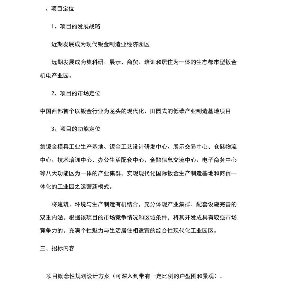 概念性规划设计招标书_第2页