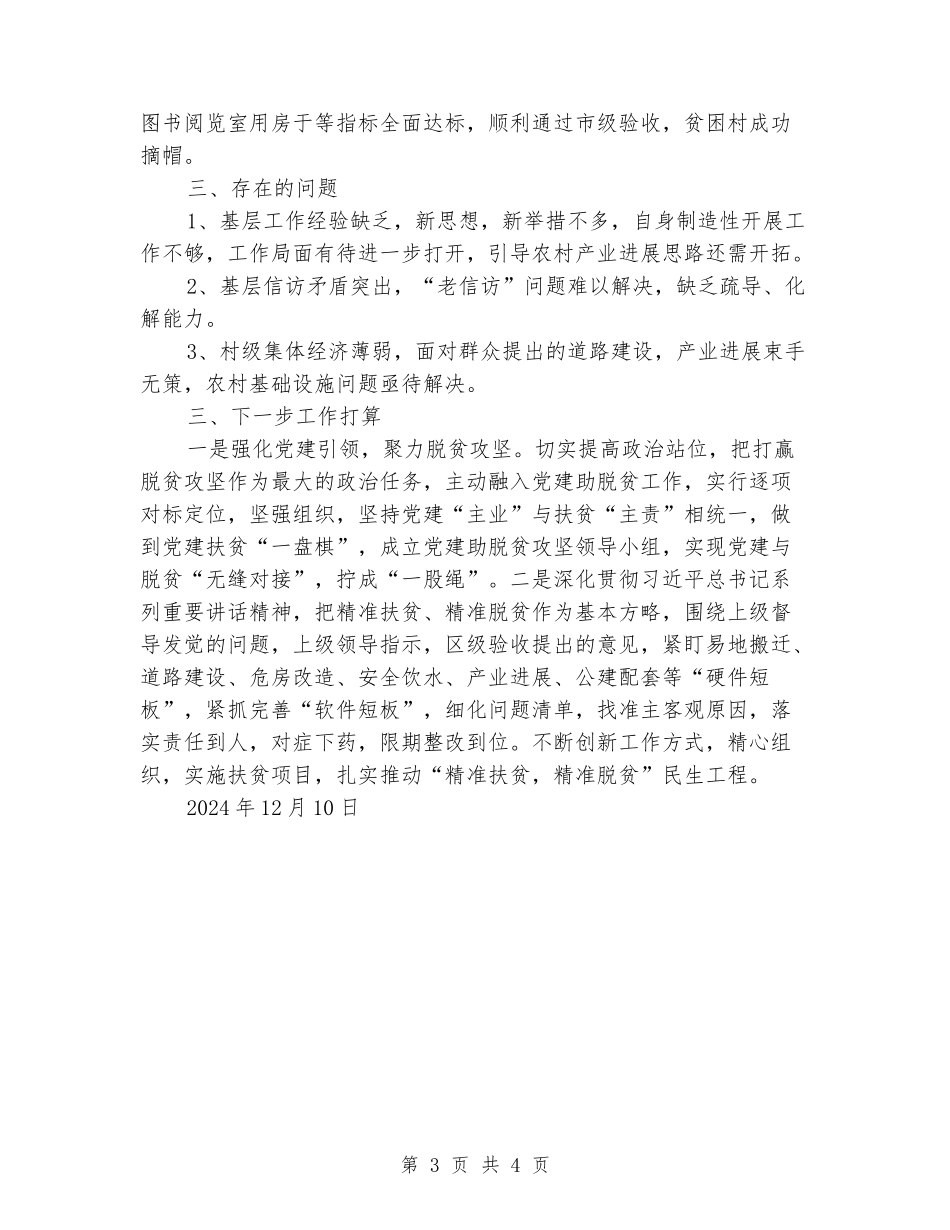 2024年驻村工作队年终述职报告_第3页