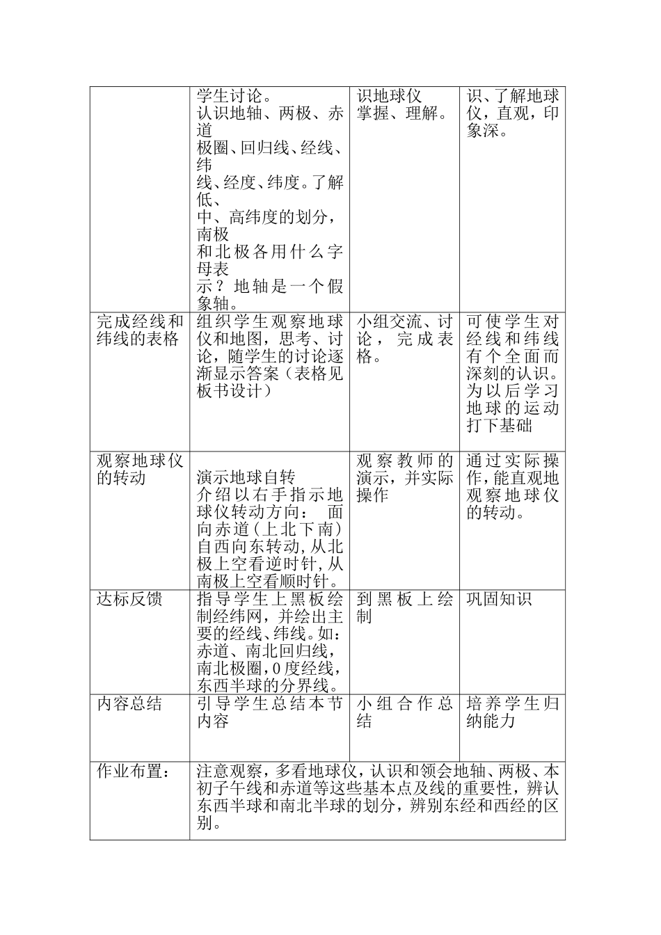 《第一节认识地球》第二课时教学设计_第2页