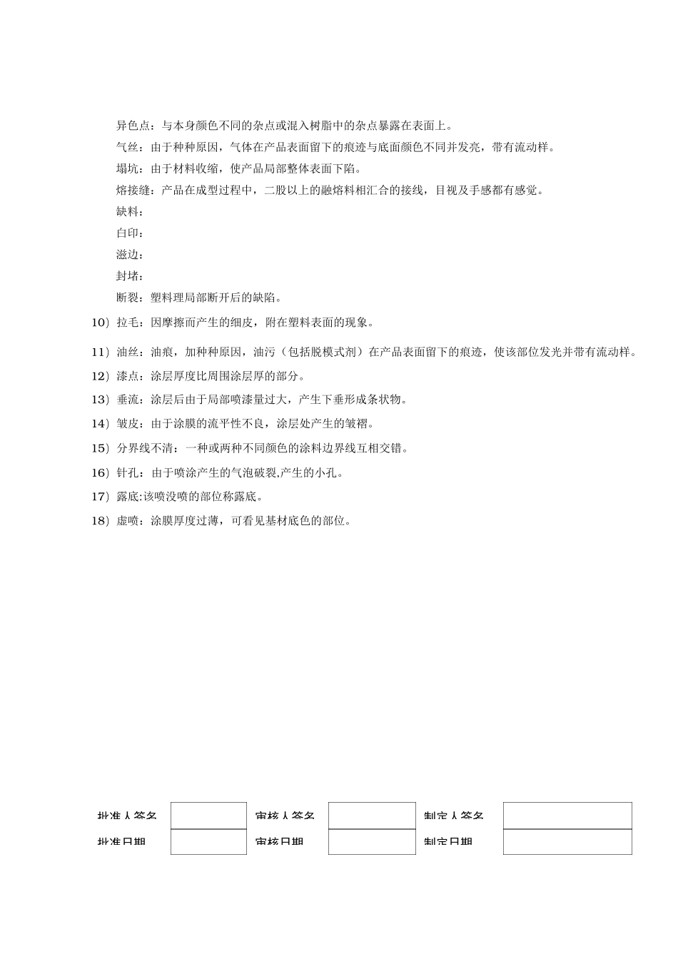 塑料件外观检验规范标准_第2页