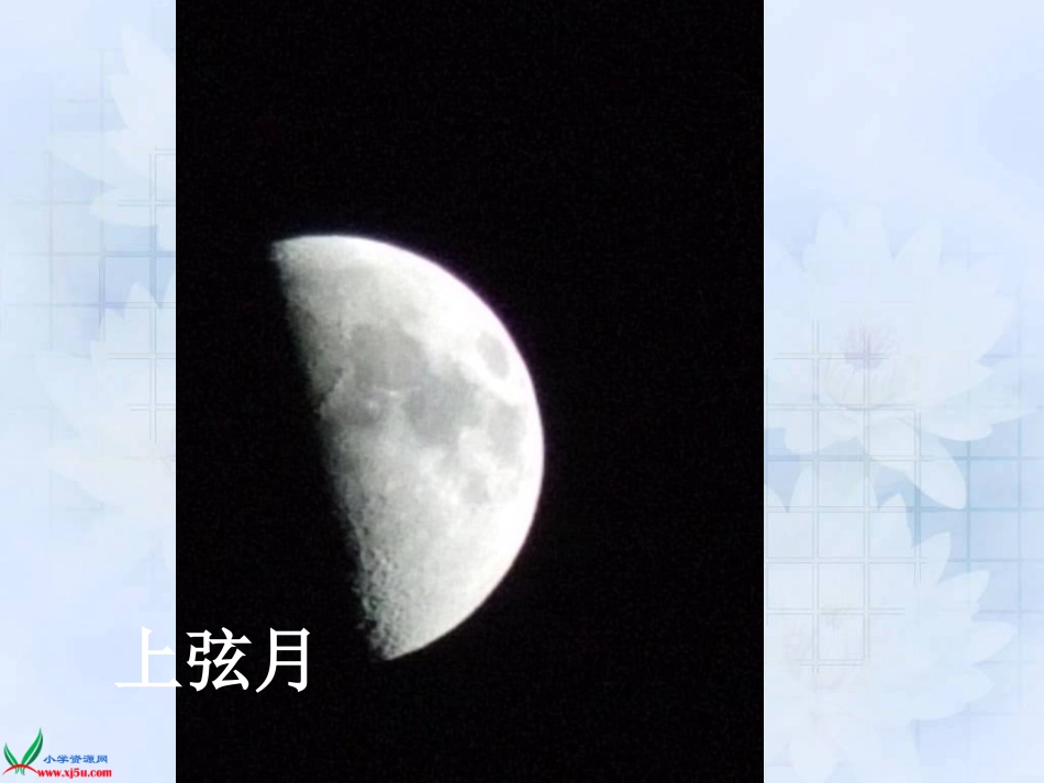 (教科版)六年级科学下册课件_月相变化_2_第3页
