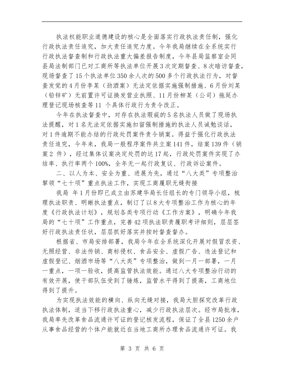工商局依法行政年终小结_第3页