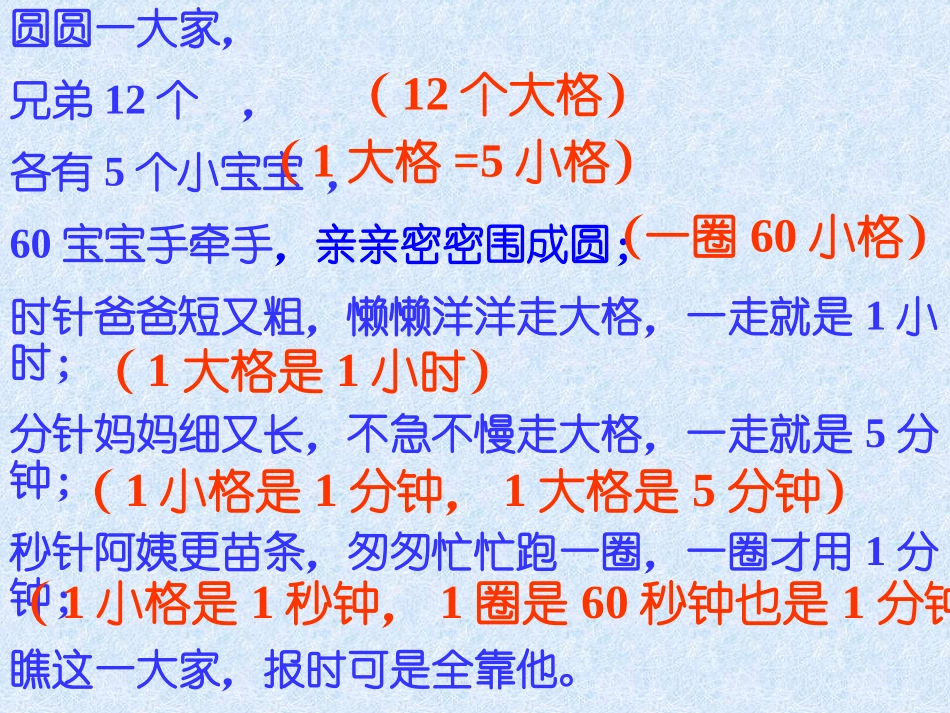 时分秒的认识课件_第3页