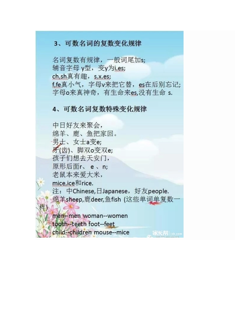 英语记忆口诀_第2页