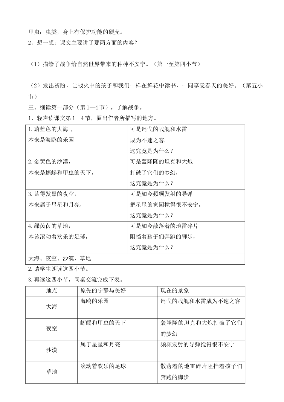 和我们一样享受春天教学设计_第2页