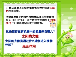 光合作用探索历程