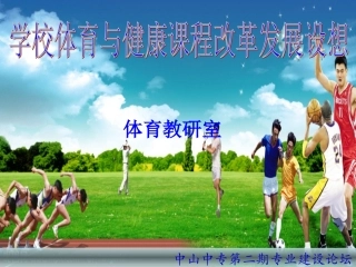 专业建设论坛体育分论