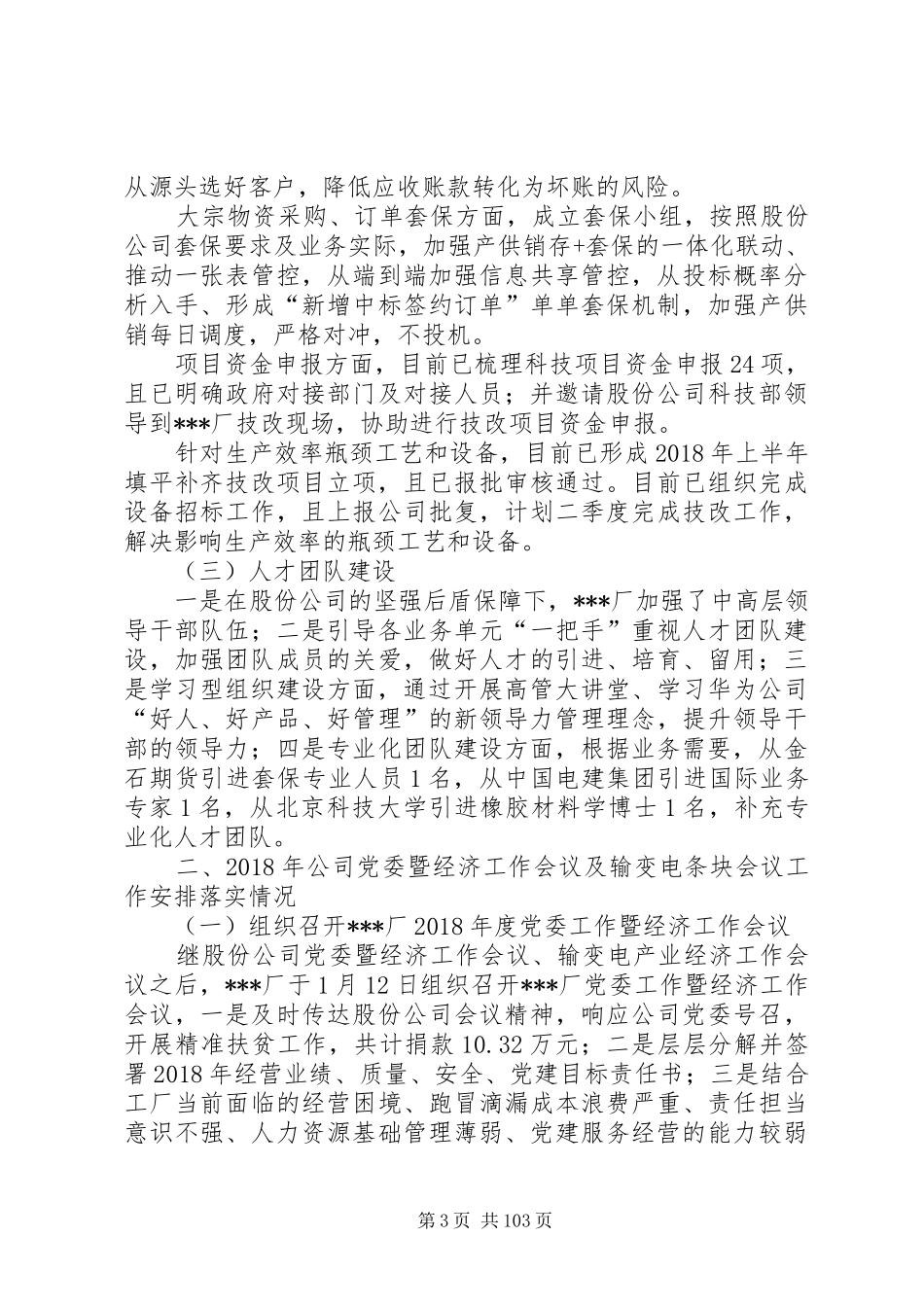 公司年度经济工作会议汇报材料_第3页