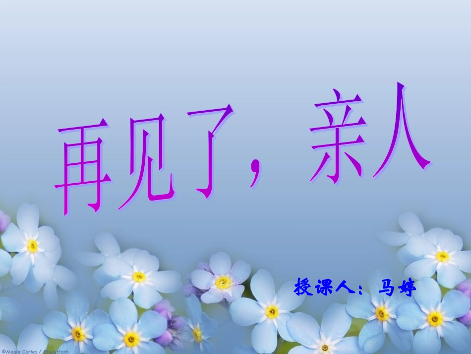 再见了亲人课件_第1页