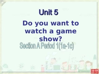 八上英语Unit5课件