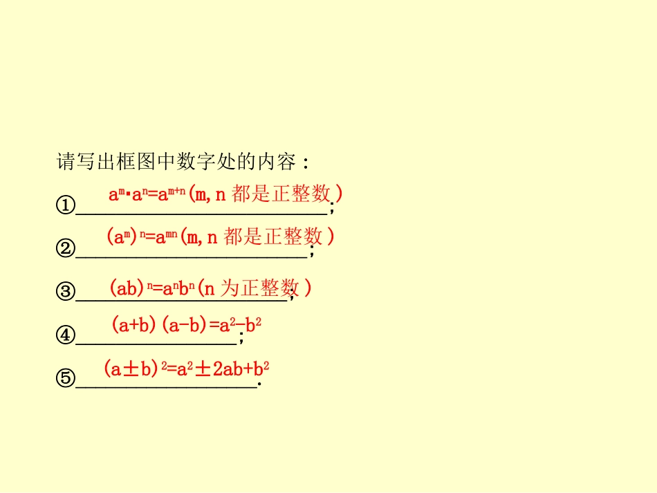 湘教版整式的乘法复习_第2页