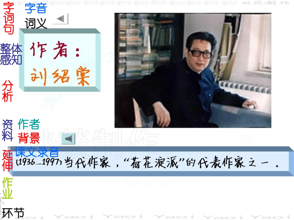 九年级语文课件《蒲柳人家(节选)》_第2页