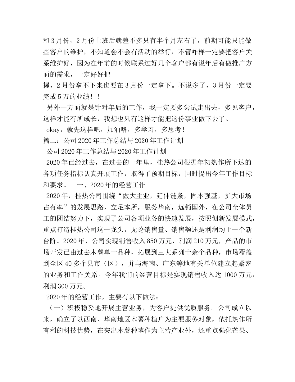 商务局2020年工作总结及2020年工作安排 _第2页