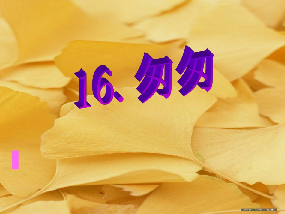 《匆匆》课件【12页】_第1页